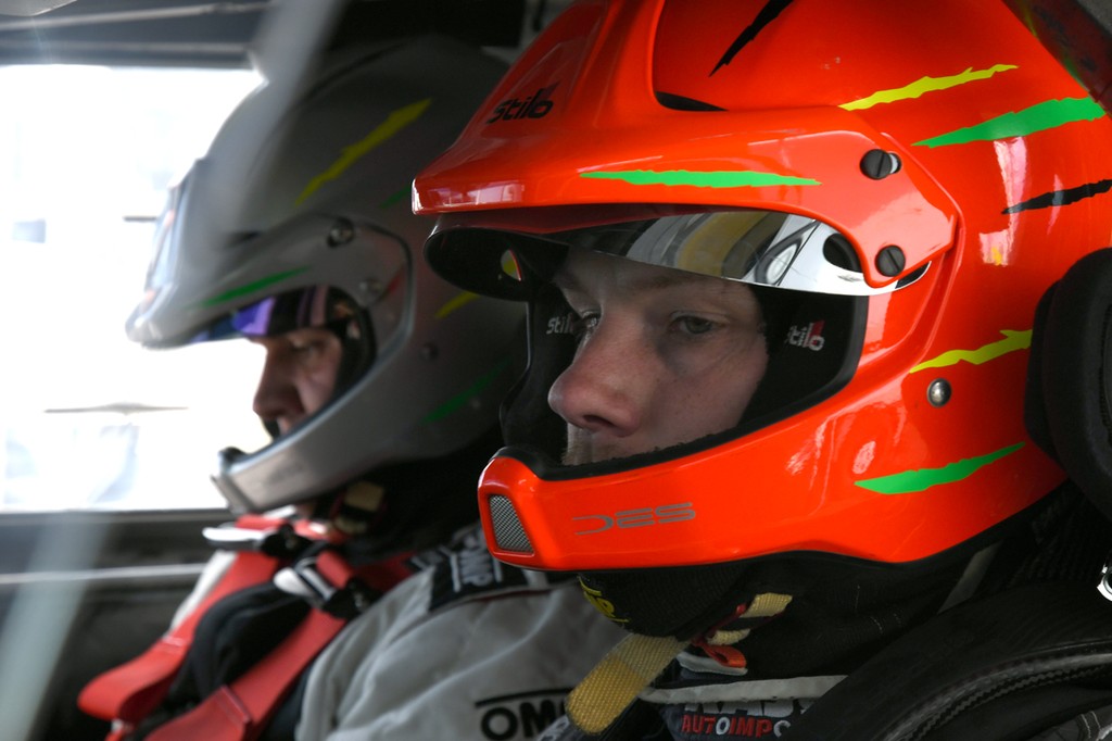 Klar til et nyt fremstød i Anderup El Rally og med højrefoden ”sømmet“ til gaspedalen
(Foto: Morten Dam, specialpress@gmail.com)